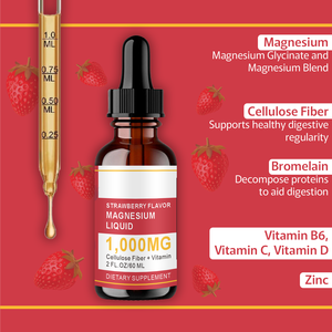 Vegan Wholesale Price Magnesium Glycinate <strong>Liquid</strong> <strong>Supplement</strong> 500mg magnesium glycinate complex Drops - Product Image 4