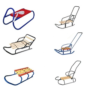 Traîneau métallique <span class=keywords><strong>2</strong></span> en 1 avec roues - Product Image 2