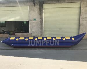 Bon prix 6 à <span class=keywords><strong>10</strong></span> personnes gonflent des bateaux de banane remorquables à air enfants tubes de banane d'eau flottante - Product Image 3
