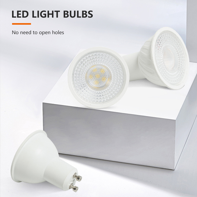 Home Lighting High Penetration Anti-Glare Lamp Shade SMD 380 LM 5w GU10 E16 Led Bulb Light Cup