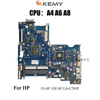 Carte mère d'ordinateur portable LA-C781P pour HP Pavilion 15-AF 15-BA avec A6 A8 CPU R5 M330 GPU 813971-501 813971-001 100% entièrement testé