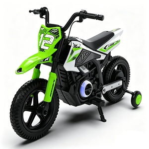 Nueva Moto Eléctrica para Niños, Coche Montable Unisex de Doble Tracción con ABS para 3-8+ Años, Asiento Grande - Product Image 3
