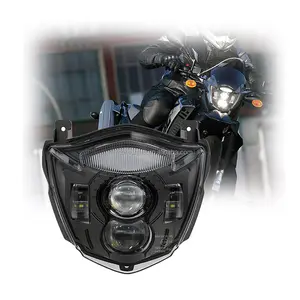 E-Mark LED-Scheinwerfer für Yamaha Motorrad beleuchtungs systeme 84W LED-Projektors chein werfer für 2004-2016 Yamaha xt660r xt660x