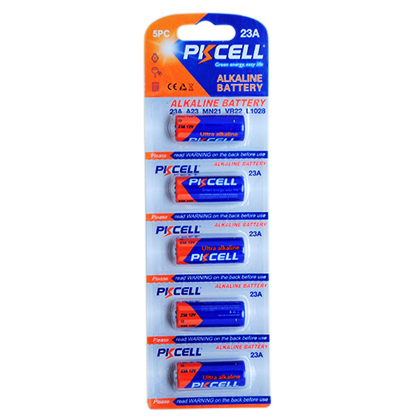 Top Selling 12v Dry Battery Small Non Rechargeable 12v A23 23a Lr23 Lr23a Alkaline Battery