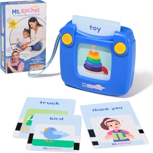 Tarjetas <span class=keywords><strong>de</strong></span> Memoria con Sonido, Lector Electrónico <span class=keywords><strong>de</strong></span> 100 <span class=keywords><strong>Palabras</strong></span>, Juguetes Educativos para Niños Pequeños, Aprendizaje Temprano, Regalo Interactivo - Product Image 1