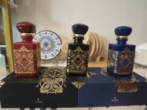 高品質100mlセルリオンアートワークドバイアラビアウードメンズボディ香水用 - Product Image 4