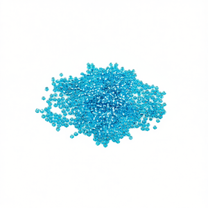 Perline di vetro Ilan Abalorios 2 mm blu lago 50 g per la creazione di gioielli - Product Image 2