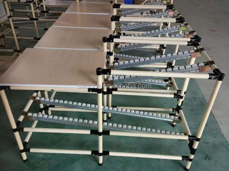Lean Pipe Rack Aluminum Alloy Thin