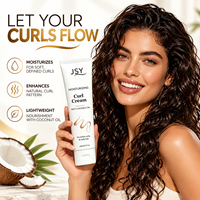 Crème hydratante pour boucles à l'huile de coco, marque privée, pour cheveux bouclés secs, définition douce, fini lisse et facilité d'entretien, 148 mL