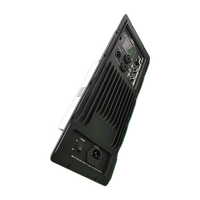 Module d'amplificateur de puissance Audio DSP classe D haute efficacité grand écran d'affichage LCD couleur équipement Pro métal de haute qualité sonore