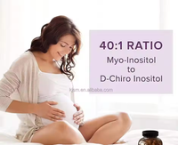 Complément de Soutien à l'Équilibre Hormonal Féminin avec Folate, Vitamine D3, Myo-Inositol et D-Chiro Inositol en Gélules pour Adultes