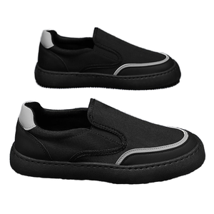 Zapatillas de lona ligeras de caña alta para hombre, transpirables, de malla, modernas, deportivas, para conducir, correr y caminar. - Product Image 1