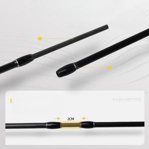 高品质敏感1.5千克阻力1.68m 1.8m 1.98m轻质碳钓鱼竿纺纱杆淡水铸造杆 - Product Image 5