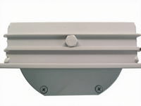 Système de ventilation HVAC rectangulaire moderne, réglable et durable, de type tambour, en alliage d'aluminium, pour gymnases, ateliers et entrepôts, avec télécommande, prix réduit