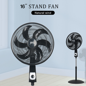 Quạt Bệ có thể điều chỉnh độ cao 18 inch thiết kế đơn giản với gió mạnh cho gia đình hoặc văn phòng sử dụng quạt đứng - Product Image 5