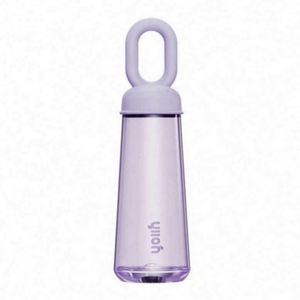 Petal-Shaped 500ml Reusable Water <b>Bottle</b> with Anti-Corrosion Coating and Straw Cap - Product Image 4