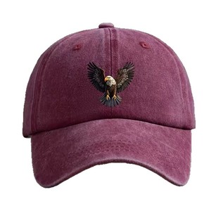Chapeau Bob Sportif en Jean 5 Panneaux Brodé à la Main Unisexe Décontracté Protection Solaire Extérieur Respirant Polyester/Coton Métal - Product Image 5