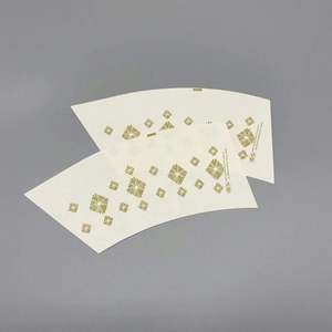 Ventilateur en papier biodégradable 100% de haute qualité, à revêtement PE simple et double, taille personnalisée, très vendu - Product Image 6