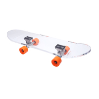 Fabricant Chine 85X25Cm Skateboard en acrylique Skateboards modernes en acrylique Plateau pour décoration Décoration intérieure Luxe