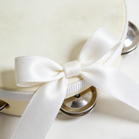 Wholesale Professional Wood Made Custom Logo Mini Wedding 4/6 Inch Tambourine for Party Musical Instruments Accessories
