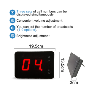 Vibrator untuk restoran nirkabel restoran, sistem pading tamu nirkabel bel meja untuk dudukan <span class=keywords><strong>Menu</strong></span> - Product Image 3