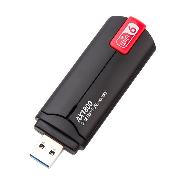 WIFI6 1800M dual frequency wireless network card AX1800 5G USB3.0 gigabit WIFI receive