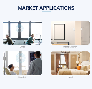 Умный беспроводной дверной мониторинг движения Противоугонный Bluetooth магнитный дверной и оконный датчик охранной сигнализации для системы сигнализации IoT - Product Image 5