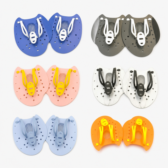High Quality Professional Adult Silicone Diving Flippers Training Swimming Free Diving Flippers Adjustable Flipper Paddles