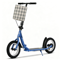 Trottinette pliable légère à 2 roues, trottinette réglable en hauteur pour enfants, adolescents et jeunes de 5 ans et plus, pour la conduite en ville en plein air