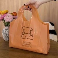 Sacs en plastique pour vêtements avec trous de perforation et gousset Sacs à provisions personnalisés Emballage de vêtement