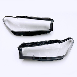 Nouveau cache de lentille de phare en PC anti-buée pour Série 5 G30 520i 530i 540i 2020-2022 Transparent/Noir - Product Image 1