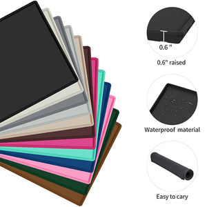 Napperon en silicone imperméable <span class=keywords><strong>pour</strong></span> animaux de compagnie motif solide chat et <span class=keywords><strong>chien</strong></span> mangeant bol <span class=keywords><strong>tapis</strong></span> fournitures <span class=keywords><strong>pour</strong></span> animaux de compagnie <span class=keywords><strong>tapis</strong></span> d'alimentation - Product Image 6