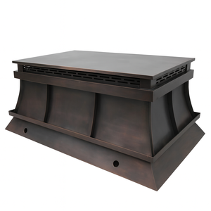 <span class=keywords><strong>Chimenea</strong></span> de cobre extragrande con acabado en bronce oscuro para techos arquitectónicos de lujo - Product Image 2