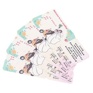 Tarjetas de Invitación de Papel con Semillas Hechas a Medida, Impresión Digital, Tarjetas de Felicitación al por Mayor - Product Image 2