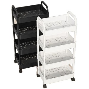 <b>Storage</b> <b>Cart</b> 5 Tier Rectangle Standing Type For Kitchen Bedroom With Wheels And Handles - Product Image 3