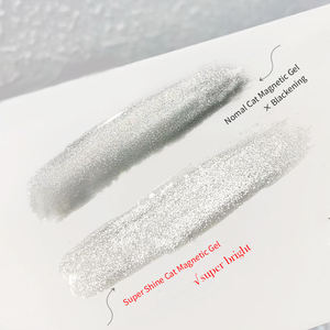 BORN PRETTY-<span class=keywords><strong>Vernis</strong></span> à ongles gel magnétique yeux de chat cristal blanc argenté-<span class=keywords><strong>Vernis</strong></span> semi <span class=keywords><strong>permanent</strong></span> <span class=keywords><strong>bio</strong></span> super brillant à paillettes - Product Image 5