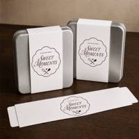 Ensemble de boîtes cadeaux en carton pour cosmétiques, avec enveloppes et bandes en papier cartonné pour sacs à cosmétiques