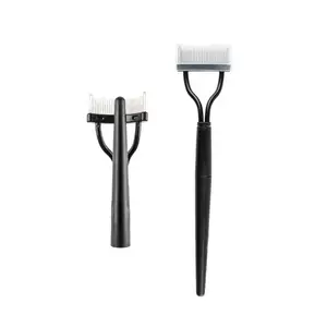 Beiqili Mascara Wand Spoolie Brush Double End Wooden Handle Lash And Eyebrow Comb Eyelash Brush With Brow Groomer Makeup Pinsel