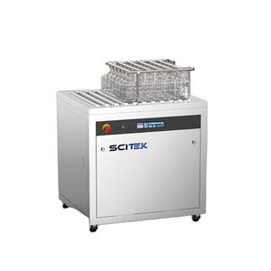 Lavadora SCITEK 688/1210L GMP de una/doble puerta con impresora integrada, sistema de limpieza avanzado y sistema de secado por aire comprimido. - Product Image 4