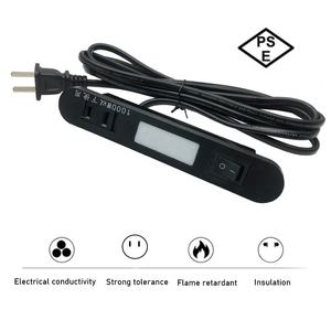 Enchufe Giratorio de 3 Tomas, Regleta de Corriente Japonesa con Certificación PSE - Product Image 4