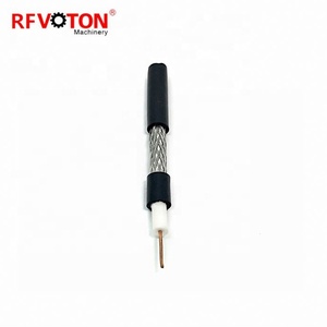 CE ROHS Chứng Nhận Rg59 RG 59 Cáp Đồng Trục Bọc Thép Đồng Trần - Product Image 3