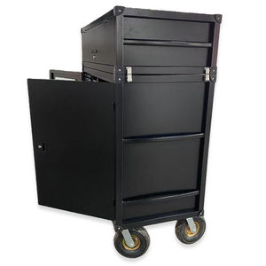 Superluck - Armario de Metal Galvanizado Antirrobo Personalizado, Caja para Equipo Ecuestre con Ruedas - Product Image 5