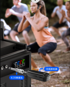 Microphone U12A en gros, système de microphones sans fil portables UHF avec <span class=keywords><strong>micro</strong></span>-<span class=keywords><strong>casque</strong></span>, <span class=keywords><strong>micro</strong></span> sans fil pour l'enseignement et la vente - Product Image 6