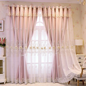 <span class=keywords><strong>Tende</strong></span> ricamate <span class=keywords><strong>in</strong></span> <span class=keywords><strong>Tulle</strong></span> di <span class=keywords><strong>pizzo</strong></span> a doppio strato per <span class=keywords><strong>tende</strong></span> da ricamo europee di lusso all'ingrosso per camera da letto - Product Image 2