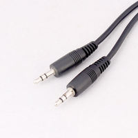 1m 3.5mm PI Male Audio Plug Jack Auxiliaire 3Pole Stereo Cord Aux Cable 3.5mm pour Haut-Parleur Voiture Casque Home Stereos Phone MP3