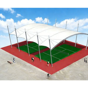 Los fabricantes suministran techos tensados para pistas de pádel, cubiertas tensadas para pistas de baloncesto y techos tensados para campos de fútbol. - Product Image 2