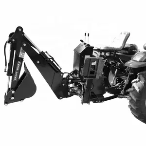 Pabrik Langsung Pasokan 3 Poin Backhoe Lampiran Lw6/Lw7/Lw8 Hidrolik Backhoe Towable Pto Backhoe dengan Ce