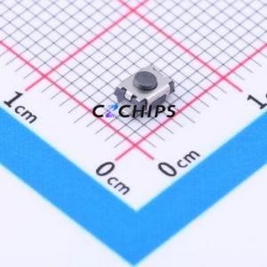 TD-1185SA-2.0H-160 Tactile Switch SMD Switch Single Pole Single Throw Round Button 1.6N Vertical Mount - Product Image 1