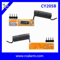 YET205B Module récepteur de télécommande universel sans fil haute sensibilité 433Mhz petit Module Tx-Rx Rf