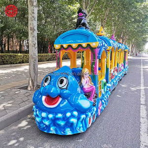 Train sur rail pour parc d'attractions pour enfants à vendre – Manèges d'extérieur amusants pour enfants - Product Image 2